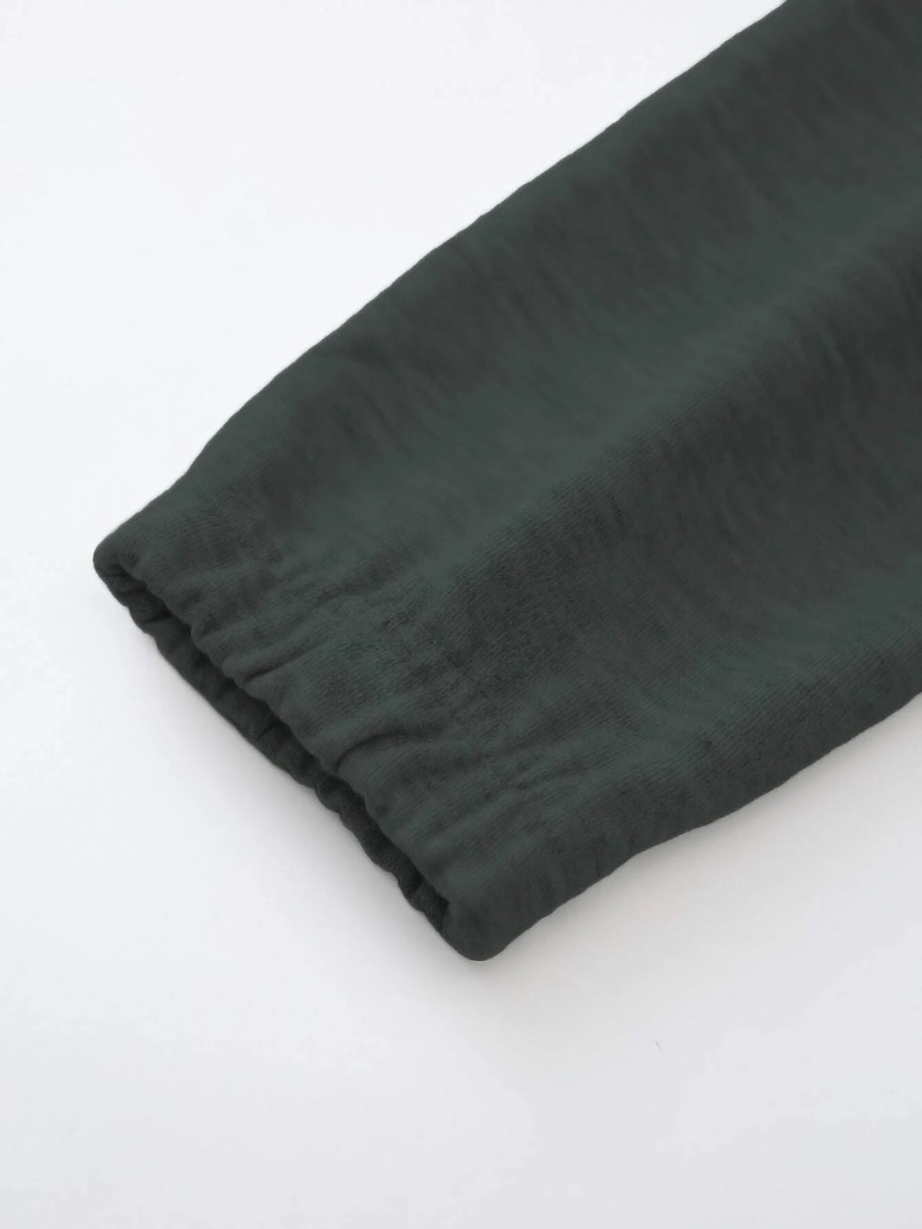 Manfinity Hypemode Men Letter Graphic Quarter Zipper Drop Shoulder Loose Sweatshirt without Tee, Light Grey Letter Long Sleeve Casual Mock Neck Sweatshirt, for Friends, Husband, Boyfriend Gifts, Back to School