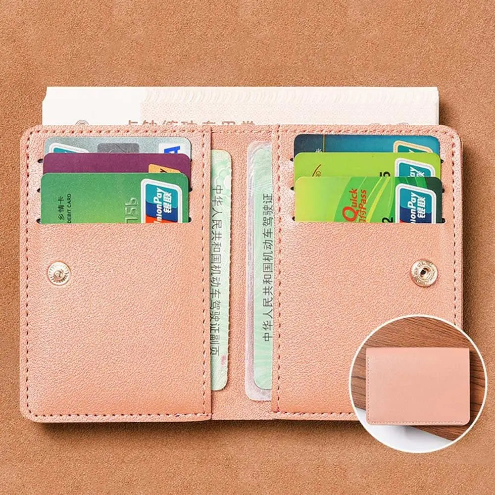 Super Slim Soft Wallet Leather Mini Credit Card Wallet Purse Card Holders Men Wallet